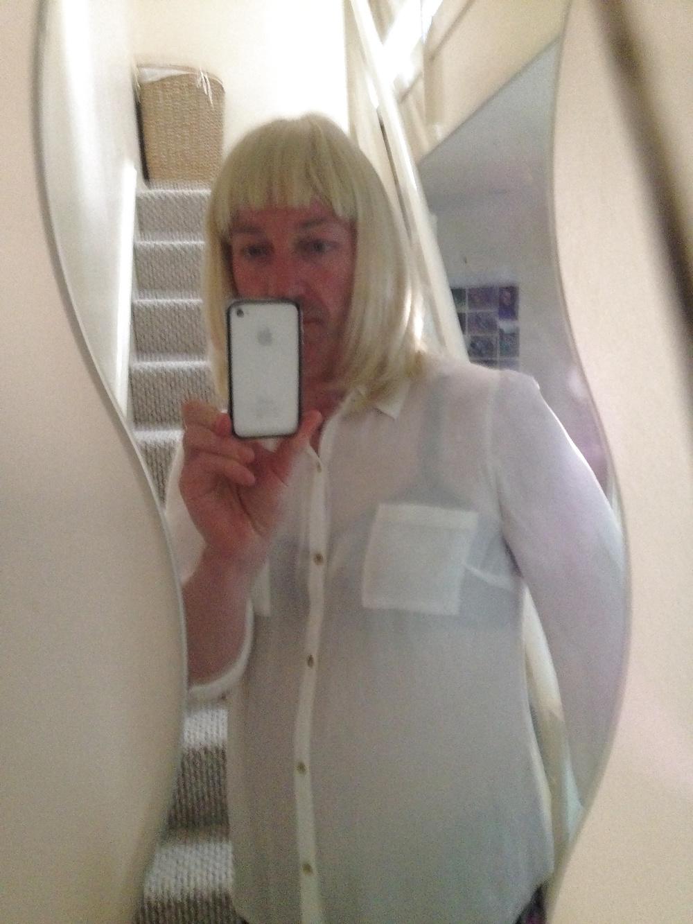 9P Sissy Jemima dressing up at home