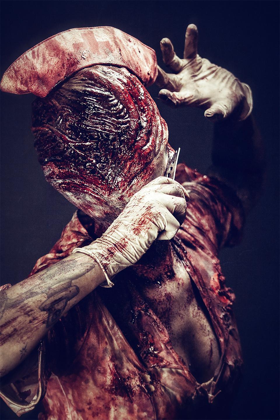 21P Silent Hill Nurse Cosplay
