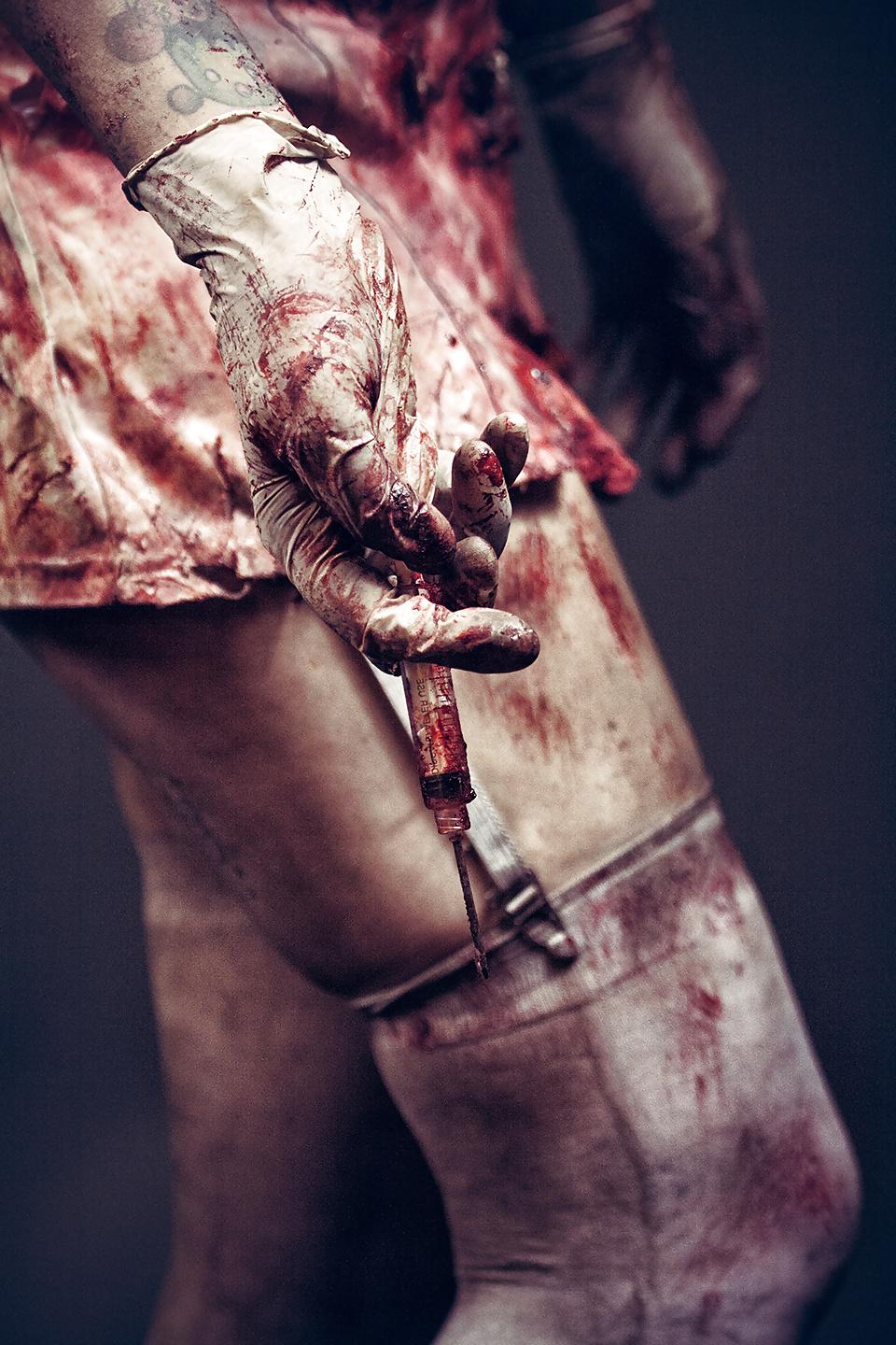 21P Silent Hill Nurse Cosplay
