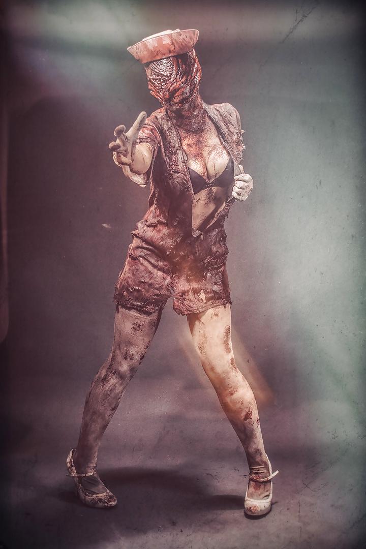 21P Silent Hill Nurse Cosplay