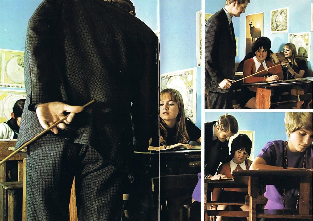 16P Vintage Classroom Sex