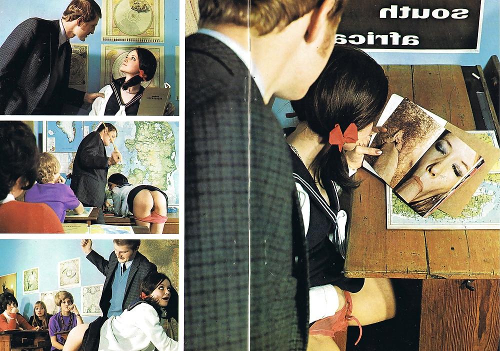 16P Vintage Classroom Sex