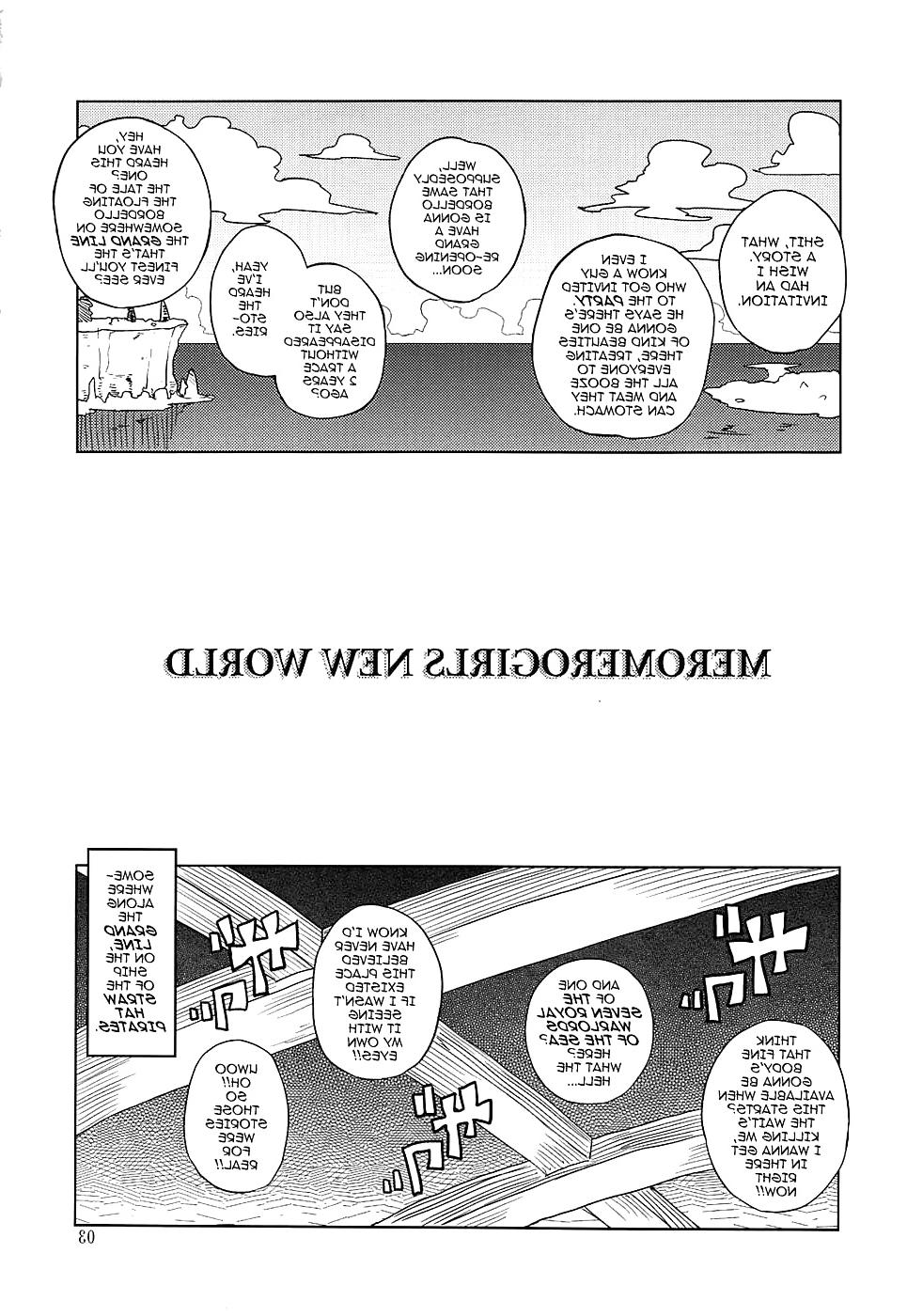 25P MEROMERO GIRLS NEW WORLD (One Piece Hentai)