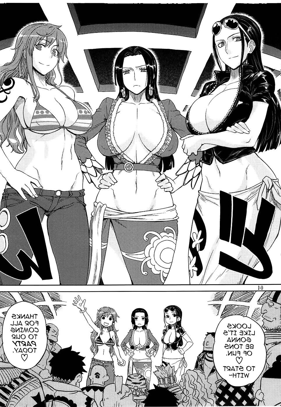 25P MEROMERO GIRLS NEW WORLD (One Piece Hentai)