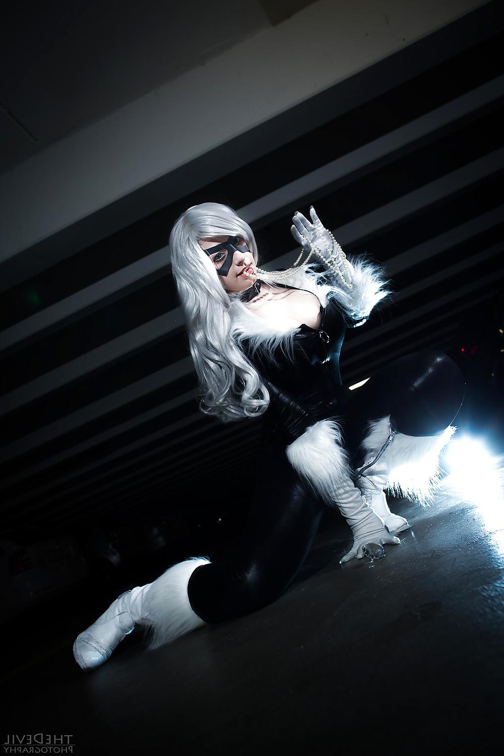 25P Cosplay #4: KANA as Black Cat from Marvel Comics