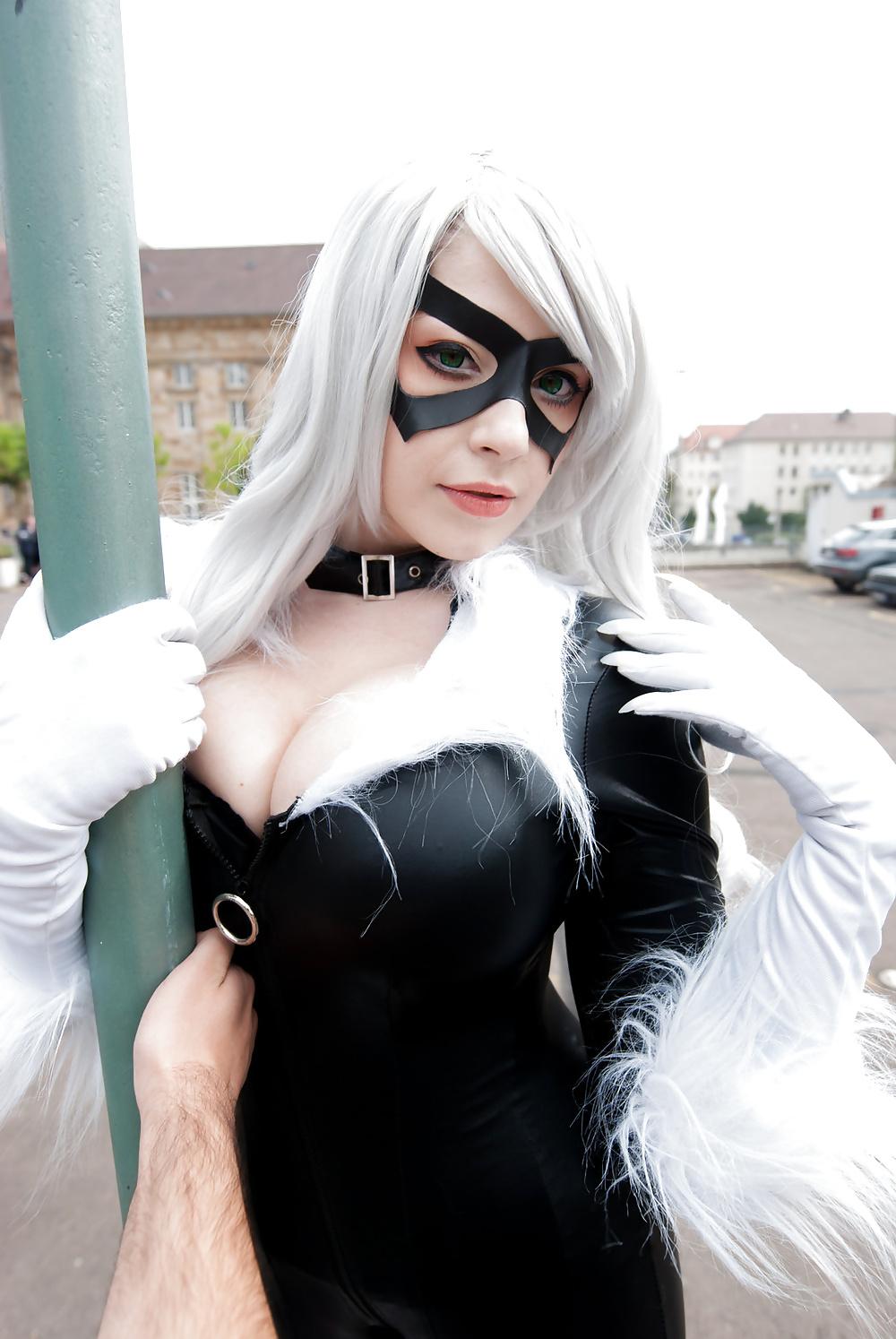 25P Cosplay #4: KANA as Black Cat from Marvel Comics