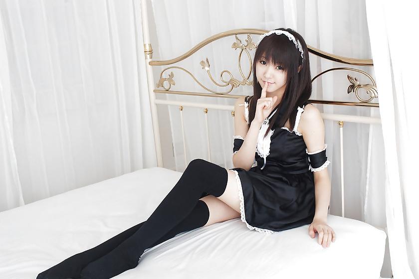 25P Cosplay Japanese maid