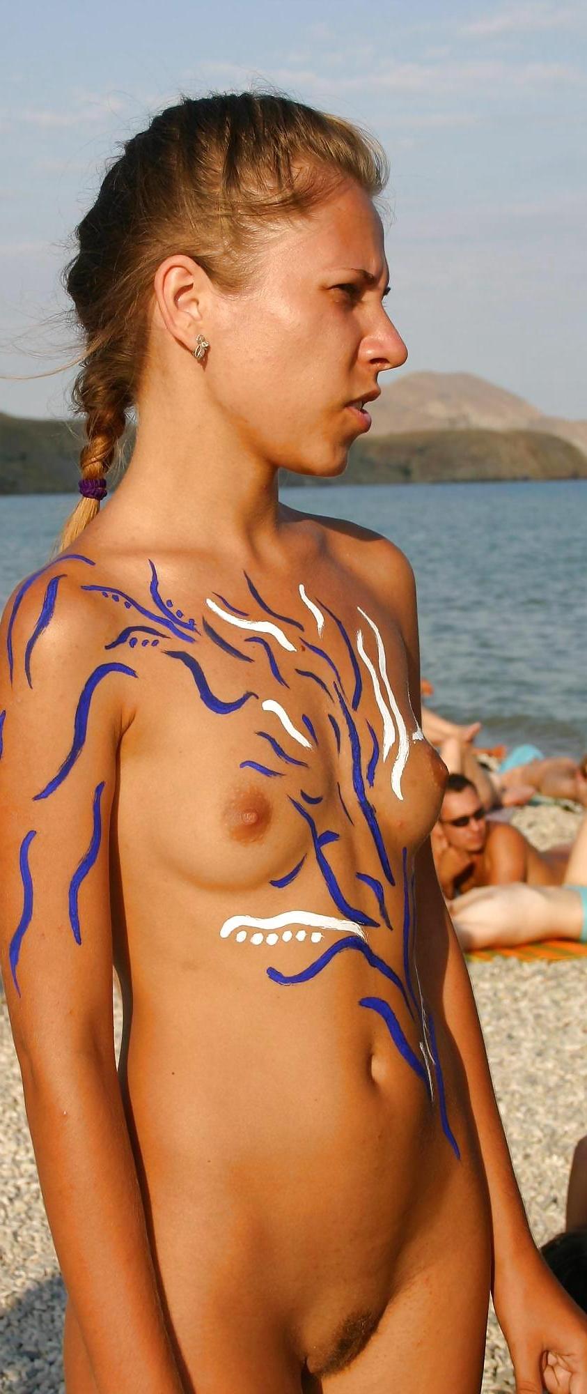 6P Nudist Pictures I love 26 Body painting