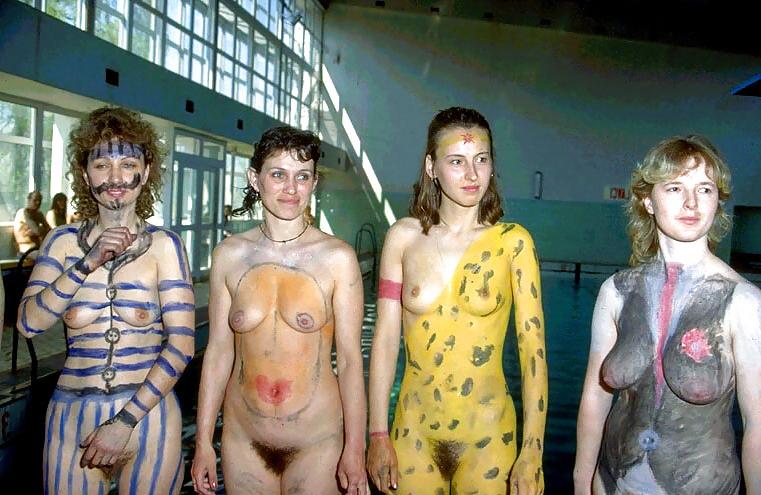6P Nudist Pictures I love 26 Body painting