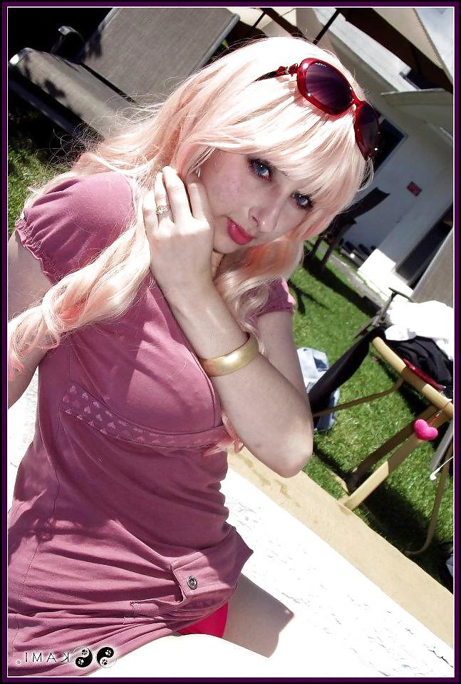 25P Sexy cosplays in pantyhose