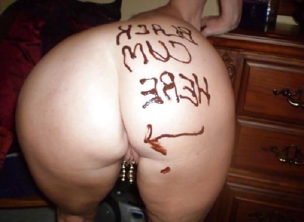 25P Body Writing : Sluts for Black Cocks Only!
