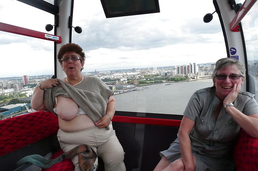 25P She Has Only One Breast Out 6