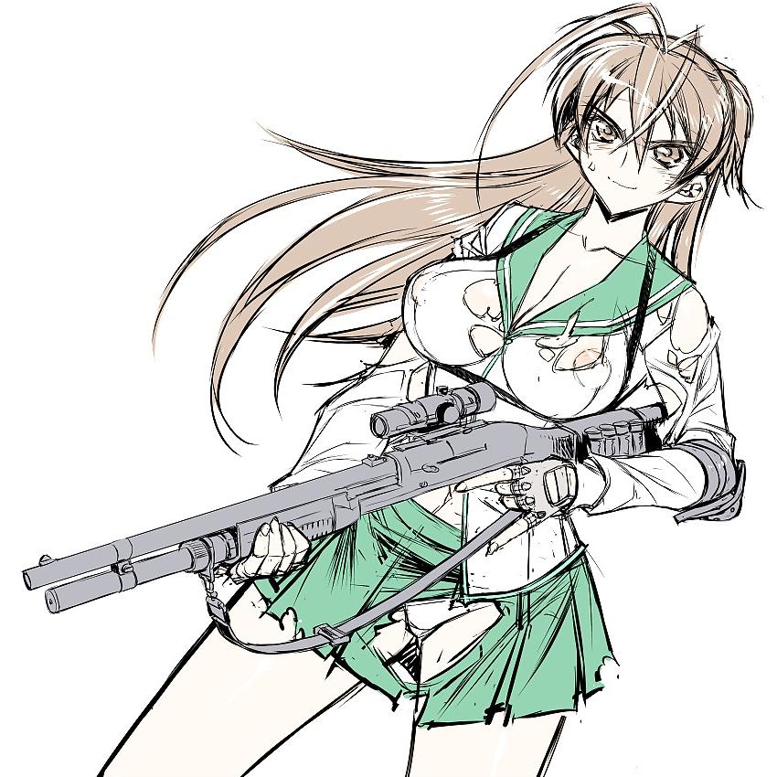 25P High school of the dead hentai
