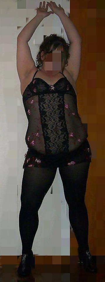 25P Lingerie black dress