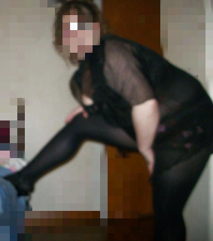 25P Lingerie black dress