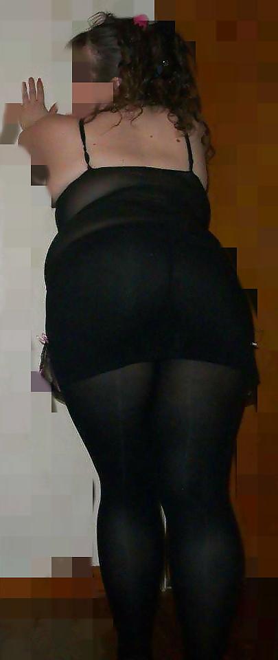 25P Lingerie black dress