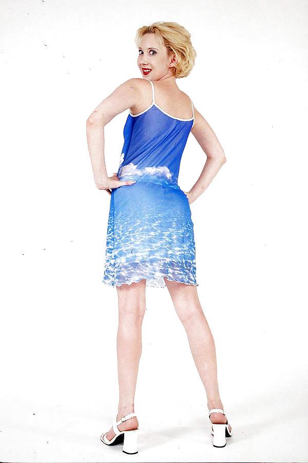 19P Blue Dress