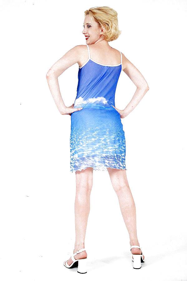 19P Blue Dress