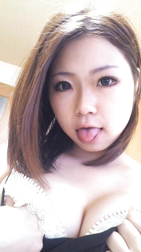 25P Very Beautiful Japanese girl Chihiro's dirty selfies