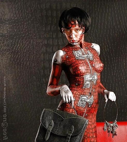 24P BODY PAINT GIRLS