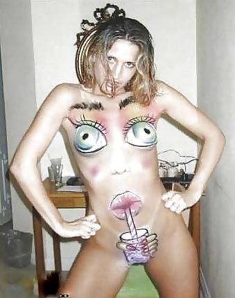 24P BODY PAINT GIRLS