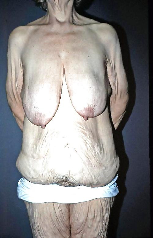10P Granny wrinkled body. My weakness4