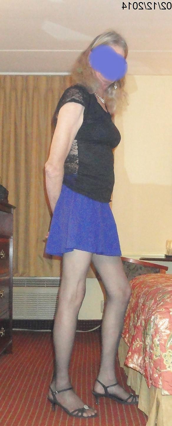 25P Blue skirt