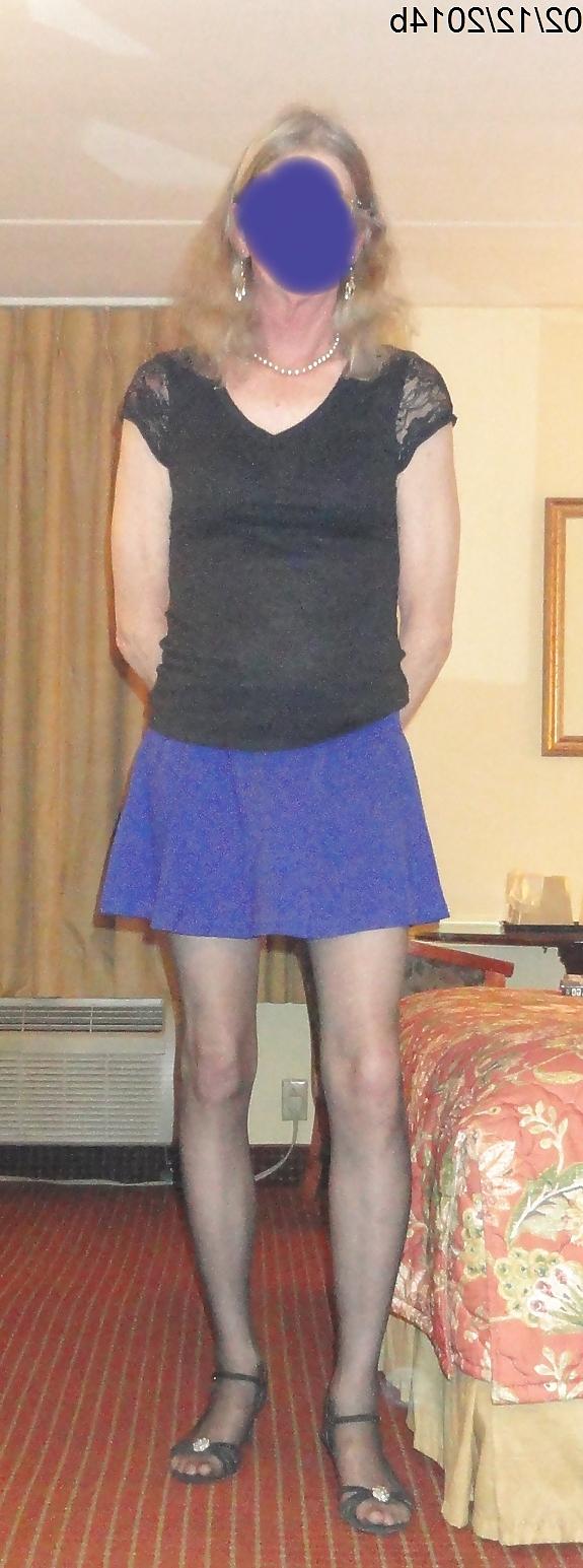 25P Blue skirt