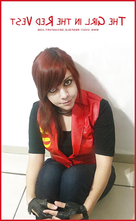 25P Claire Redfield Cosplay Vicky Martinez