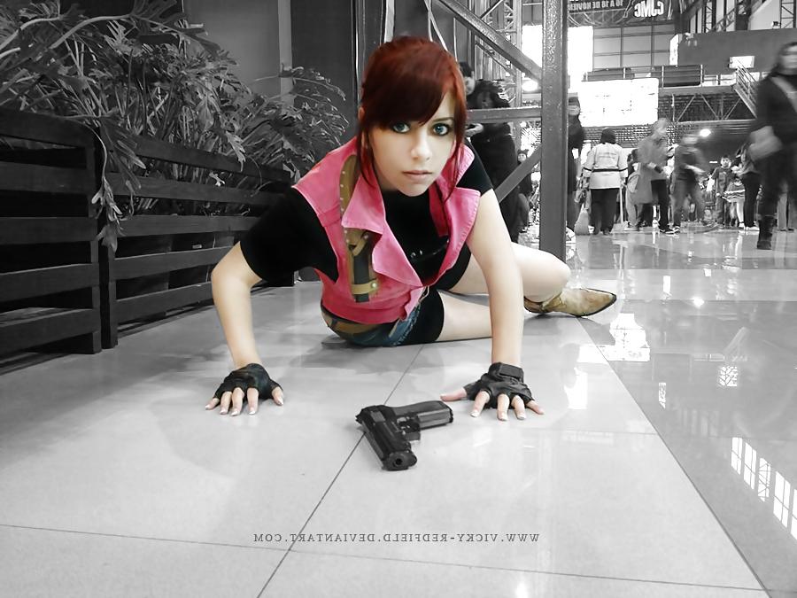 25P Claire Redfield Cosplay Vicky Martinez