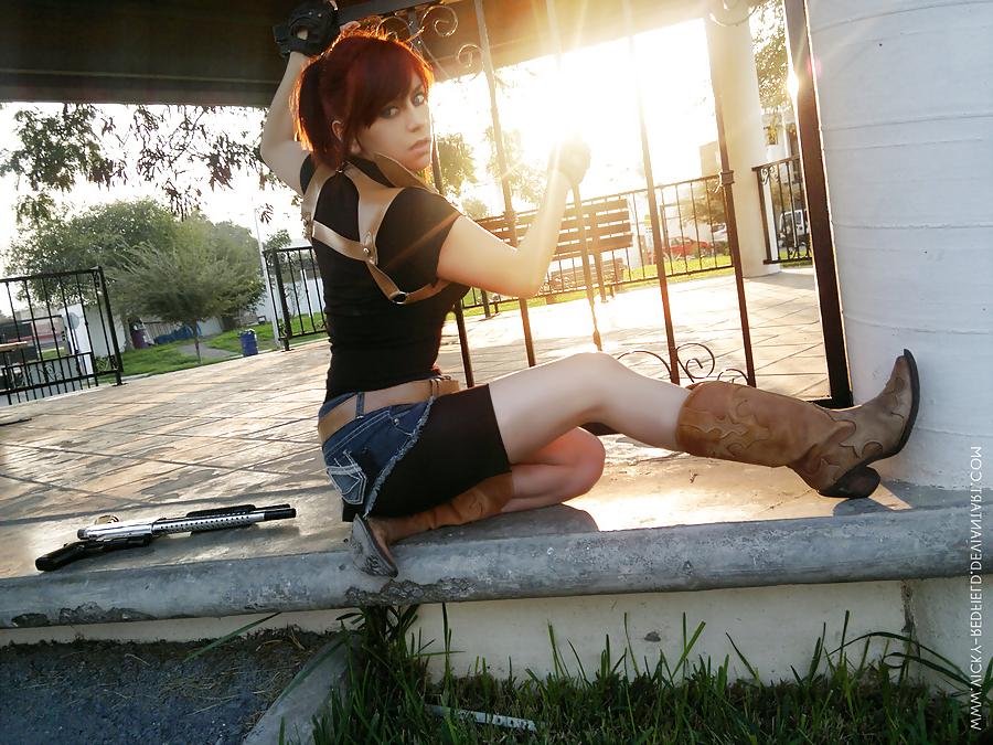 25P Claire Redfield Cosplay Vicky Martinez