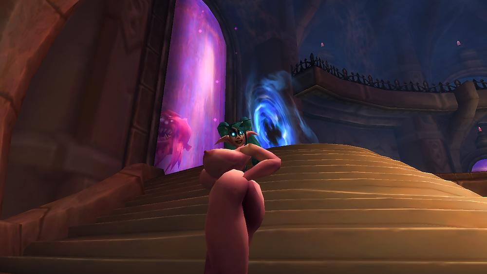 10P My Dirty Night Elf Slut!