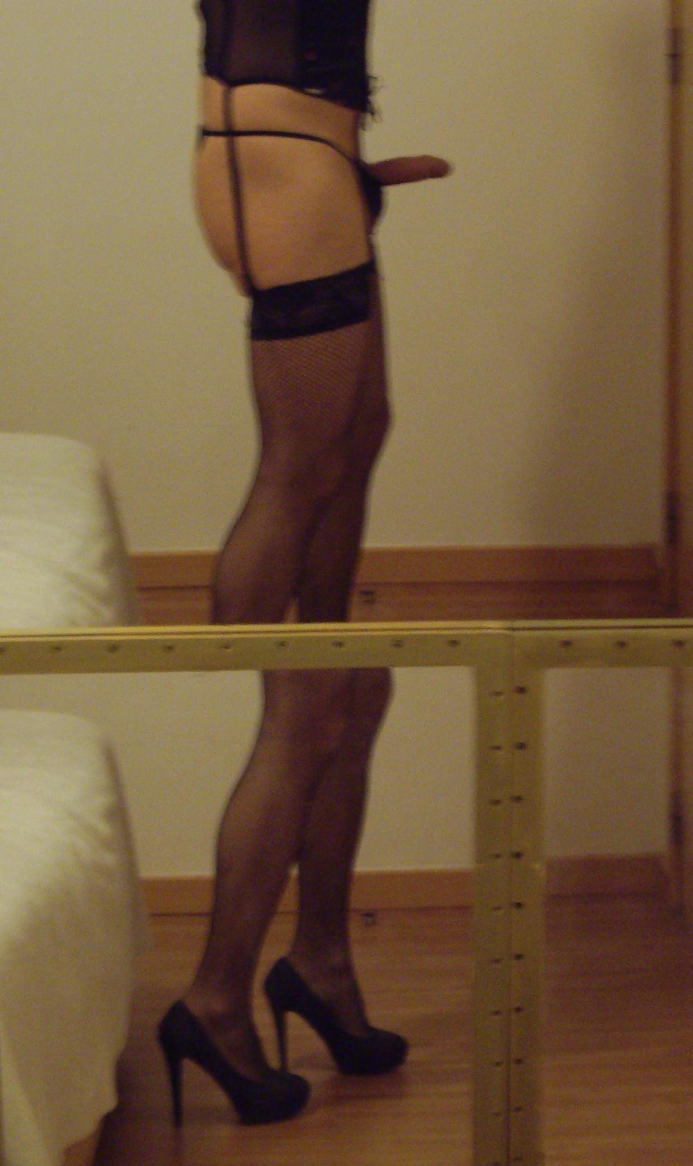 9P Corset and heels