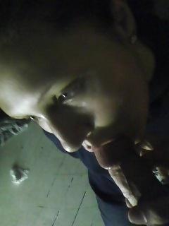 25P Slut Kirstie sucks dick