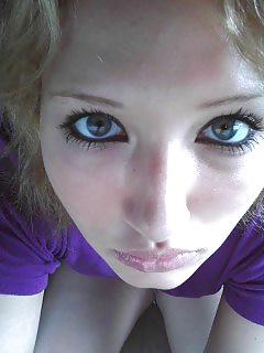 25P Slut Kirstie sucks dick