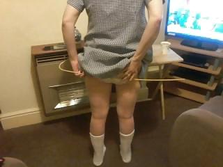 16P Gingham summer dress