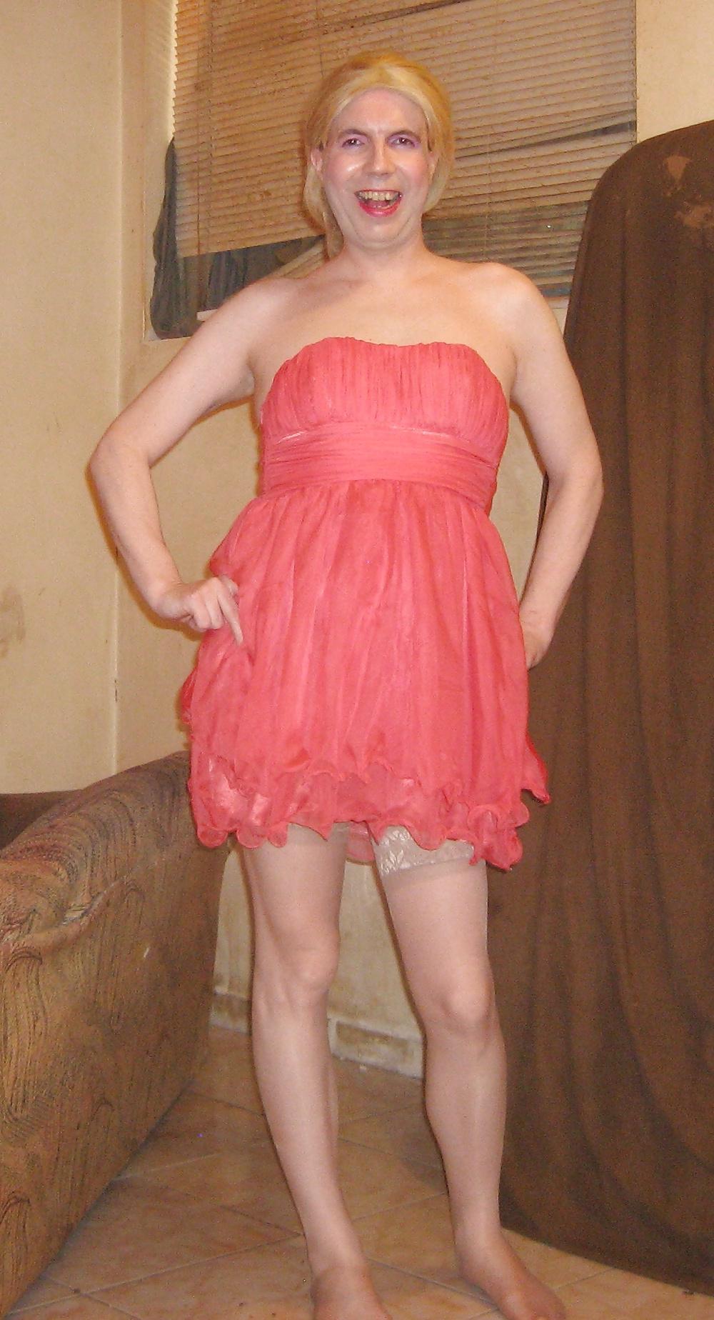 18P LILY ANNIE... the tranny... PROM DRESS
