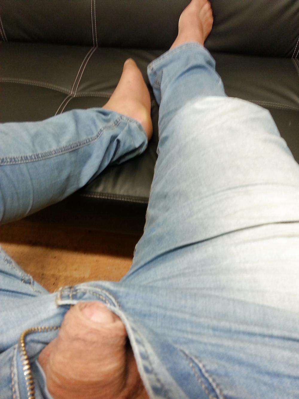 25P Stocking pantyhose and my litle dick