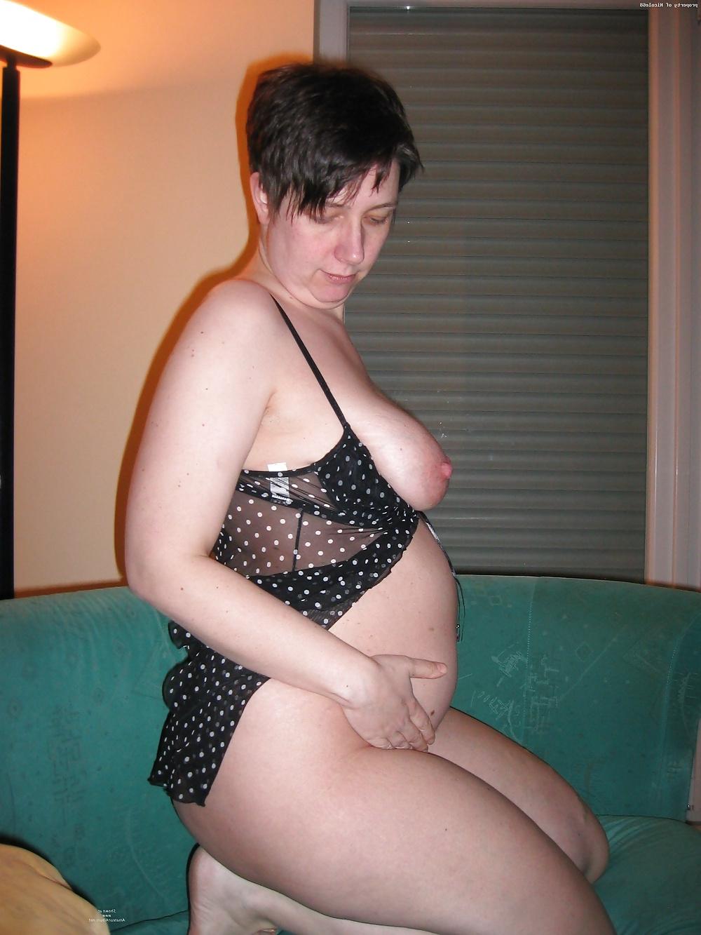 13P PREGNANT hairy panties big tits dirty holes fat asses
