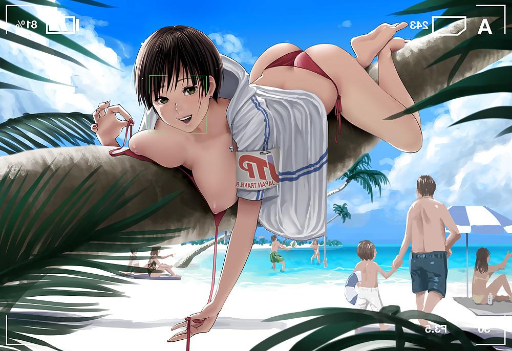 25P Swimsuit Hentai