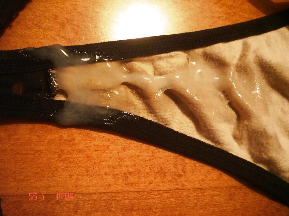 25P Very, very little black thong my SD