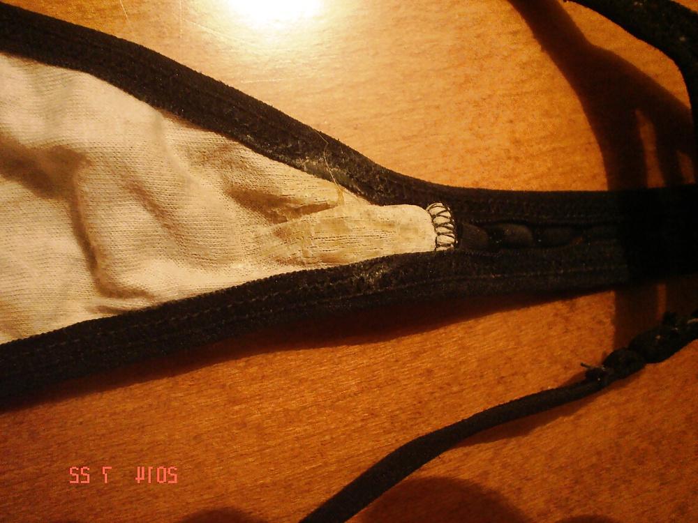 25P Very, very little black thong my SD