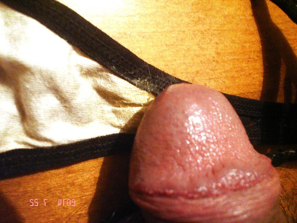 25P Very, very little black thong my SD