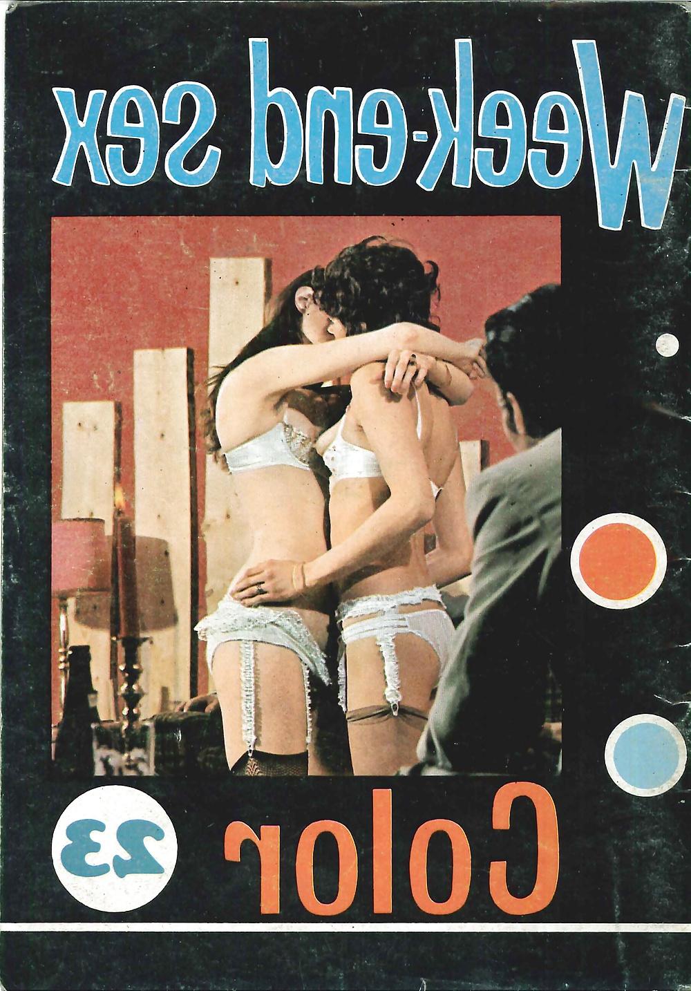 25P Vintage Magazines Samlet Week-end Sex 23