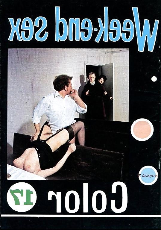 25P Vintage Magazines Samlet Weekend Sex Color 17
