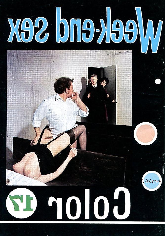 25P Vintage Magazines Samlet Weekend Sex Color 17