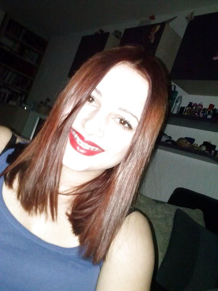 23P Stupid little teen slut