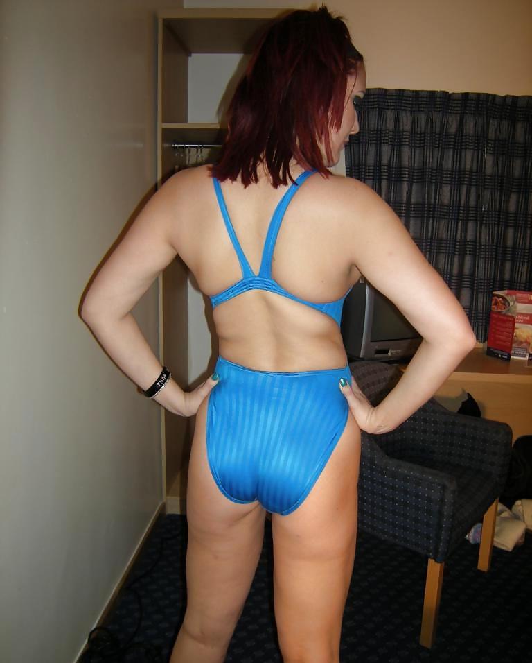 15P Softcore Brunette in Swimsuit