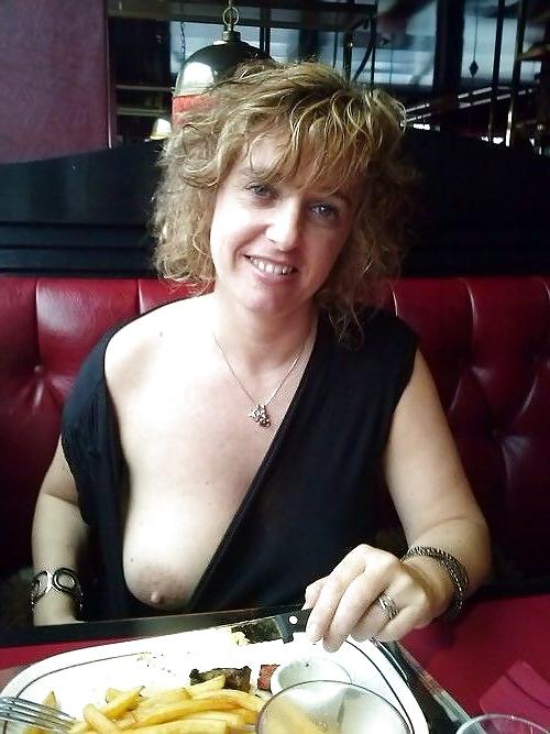 25P She Has Only One Breast Out 7