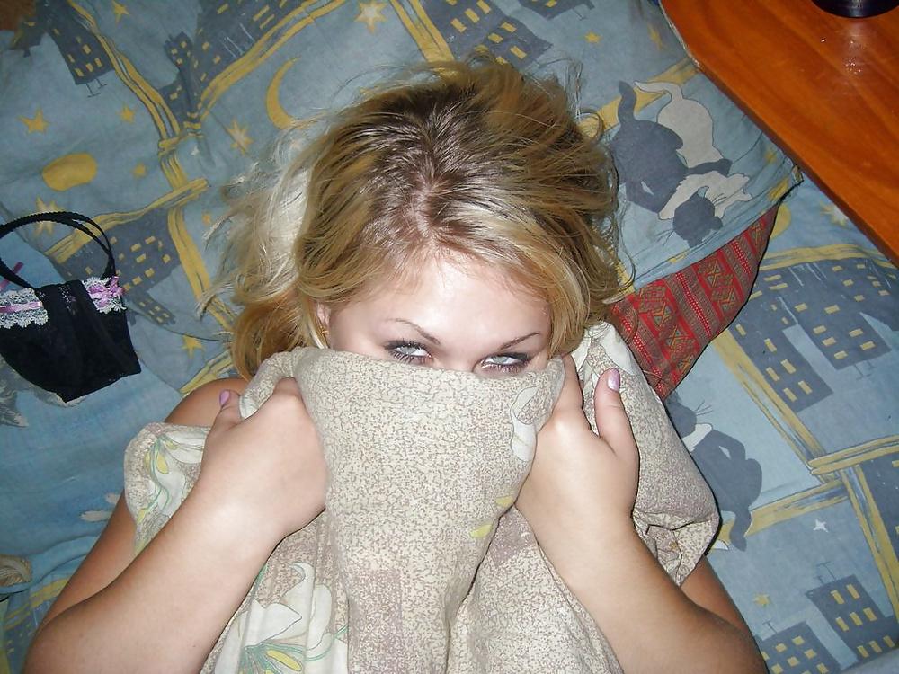 25P Blonde busty teen Almira